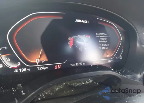 2022 BMW X3 M40I z USA, uszkodzony, nr VIN 5UX83DP0XN9J01524